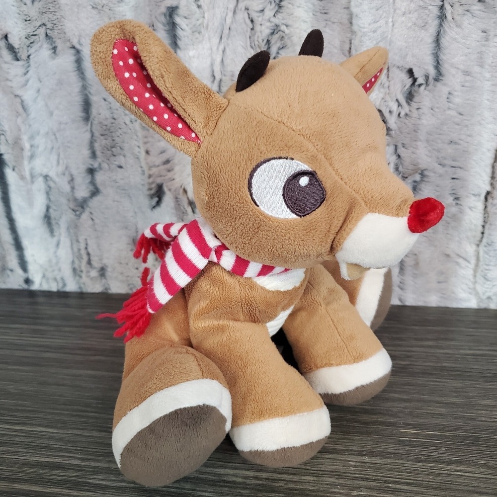 Kids Preferred Rudolph The Red Nosed Reindeer 8" Plush Stuffed Animal Crinkle